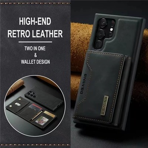 Custodia in Pelle Magnetica 2 in 1 per <span class=keywords><strong>Samsung</strong></span> <span class=keywords><strong>A13</strong></span> Ultra S25 Ultra e iPhone 17 con Porta Carte - Product Image 4