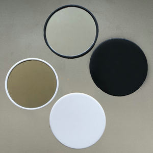Promotional Gifts Custom Logo Round Mirror Mini Single-Sided Portable Makeup Mirror
