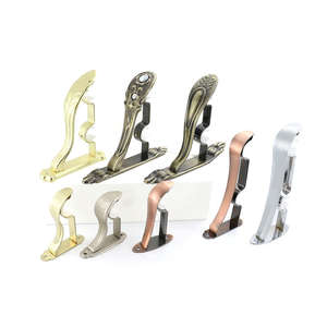 Ome Décorations Supports en fer de qualité fiable Support de <span class=keywords><strong>tringle</strong></span> à <span class=keywords><strong>rideau</strong></span> classique antique pour poteau à <span class=keywords><strong>rideau</strong></span> - Product Image 2