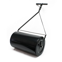 14X24INCH ATV Pelouse Rouleau Aérateur Main Pelouse Rouleaux ATV Pelouse Aérateur Rouleau avec 60L/16 Gallon Capacité