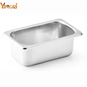 Gastronorm Container Pan Metal Buffet Stove Stainless Steel Hotel Food Gn Pan Gastronorm Pans