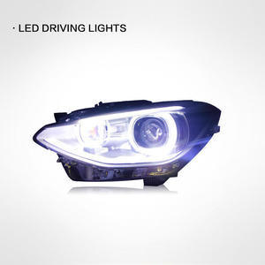 Conjunto de Faros Delanteros LED para <span class=keywords><strong>BMW</strong></span> Serie 1 <span class=keywords><strong>F20</strong></span> 118i 120i 125i 128i <span class=keywords><strong>130i</strong></span> 2012-2015, Actualización de 100W, Proyector Bifocal, Accesorios - Product Image 3