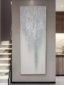 Dipinto a Olio su Tela Personalizzato, <span class=keywords><strong>Arte</strong></span> Astratta da Parete, Grande Quadro su Tela di Cotone Senza Cornice per Soggiorno, Camera da Letto, Arredamento Casa - Product Image 3