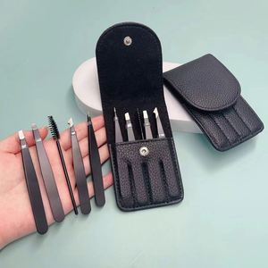 Precision Stainless Steel Eyebrow & Eyelash Tweezers 96 <b>Clip</b> Set with Pointed Tip Makeup Tools - Product Image 3