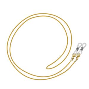 Cordons et sangles pour lunettes de soleil et de vue en cuivre plaqué or mat de haute qualité, chaînes pour lunettes, cordon doré - Product Image 4