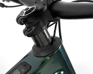 Vélo VTT électrique 29 pouces tout carbone à <span class=keywords><strong>suspension</strong></span> intégrale, fourche à air 160 mm, moteur central 250 W 85 Nm, 12 vitesses, batterie 720 Wh, transmission <span class=keywords><strong>sans</strong></span> <span class=keywords><strong>fil</strong></span> 12S - Offre Spéciale - Product Image 5