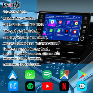 Lsailt แอ็ปเปิ้ลคาร์เพลย์ไร้สายแอนดรอยด์มัลติมีเดียอินเตอร์เฟสสำหรับ Camry V8โตโยต้า2018-2022รวมแอนดรอยด์อัตโนมัติ YouTube - Product Image 3