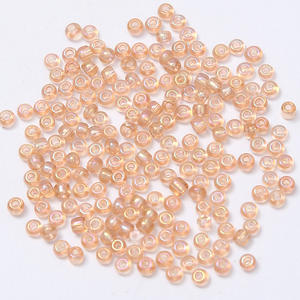 Toptan moda cam tohum boncuk cam DIY terzi aksesuarları için delik ile kırpma - Product Image 1