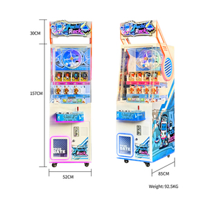 Macchina Smart Pochi Rock <span class=keywords><strong>Lucky</strong></span> Ball con Lettore di Carte, Funzionamento a Moneta, Macchina Premi con 3 Palline Colorate per Negozi Senza Personale - Product Image 6