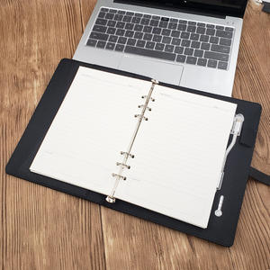 Agenda <span class=keywords><strong>de</strong></span> cuero A5 con Logo Led personalizado, recargable, con Banco <span class=keywords><strong>de</strong></span> energía y unidad Flash Usb, regalo <span class=keywords><strong>de</strong></span> recuerdo <span class=keywords><strong>de</strong></span> negocios - Product Image 5