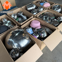 Set Peralatan Masak Dapur Mewah Modern dari Stainless Steel Anti Lengket, Grosir Set Peralatan Masak Dapur