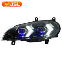Pour BMW X5 E70, lentille de projecteur de phare LED, 2007-2013, X5M, DRL, animation des clignotants, pièces de voiture, phares de voiture