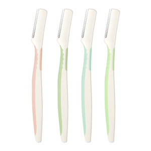 Tondeuse à sourcils à manche droit, tondeuse à sourcils pour femmes, rasoir à sourcils à fente large, tranchant, anti-rayures, adapté aux débutants. - Product Image 5