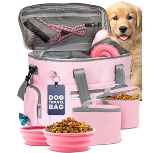 Bolsa de Viaje para <span class=keywords><strong>Perros</strong></span>, Organizador Portátil para Mascotas <span class=keywords><strong>con</strong></span> Compartimentos, Venta al Por Mayor - Product Image 3