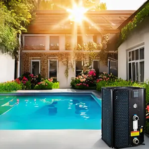 Sunrans nuevo diseño calentador de piscina bomba de calor de natación WiFi r32 bomba de calor aire-agua para piscinas de spa de natación