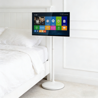 Mesin Smart Mate Desktop 27 Inci 144Hz Layar Sentuh FHD Android 13 TV Pintar Portabel dengan Baterai 33000mAh