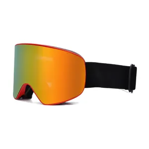 Google Snowboard Goggles Professional Snow Eyewear Manufacturers Fashion High Impact PC Lens Custom Ski Goggles
