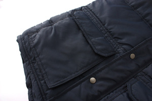 Gilet matelassé réversible pour <span class=keywords><strong>homme</strong></span>, respirant, en nylon, style décontracté, vêtement d'extérieur avec <span class=keywords><strong>blazer</strong></span> <span class=keywords><strong>sans</strong></span> manches décontracté - Product Image 4