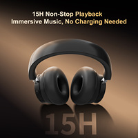 Casque sans fil circum-auriculaire E9 Private-Model 5.3 avec annulation active du bruit (ANC) étanche IPX3 et commandes tactiles