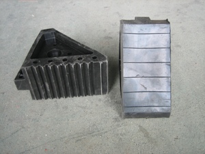 170 diretto della fabbrica x 100x100mm in gomma per autoveicoli cuscinetto della ruota tappo del mozzo per il parcheggio per la barriera del traffico del cuscinetto della ruota del motociclo - Product Image 6