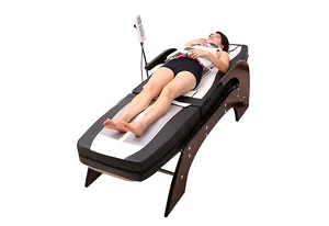 Ceragm Wervelkolom Lumbale Tractie Verwarming Thermische Chiropractische Therapie Toermalijn Jade Roller Spa Tafel Elektrisch Infrarood Massagebed