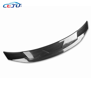 Negro brillante ABS fibra de carbono Look <span class=keywords><strong>GT</strong></span> estilo coche trasero maletero alerón bota labio cola de pato para <span class=keywords><strong>Hyundai</strong></span> Sonata N <span class=keywords><strong>Line</strong></span> DN8 2020-2023 - Product Image 4