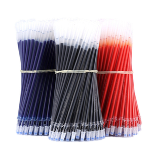 Recharges d'encre à séchage rapide 0,5 mm avec pointes aiguille et balle, écriture fluide, bleu, rouge, noir, plusieurs <span class=keywords><strong>couleurs</strong></span> au choix pour le bureau et l'école - Product Image 1