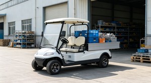 Voiturette de golf électrique 2 places A627.H8G avec benne de rangement pour ferme aquatique et <span class=keywords><strong>plantation</strong></span> de plantes - Product Image 3