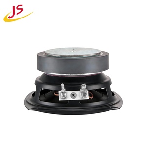 Haut-parleur carré large bande de 4 pouces (105 mm) à montage sur panneau, 25 W, sensibilité 83 dB, 100 Hz-16 kHz, <span class=keywords><strong>aimant</strong></span> écologique, 4 bornes à souder - Product Image 3