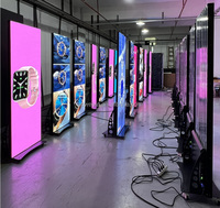 Chine Usine Intérieur Numérique Signalisation Wifi 4G USB P1.9 P2 P2.5 P3 LED Fenêtre Bannières Vidéo Mur Conseil LED Affichage Affiche Écran