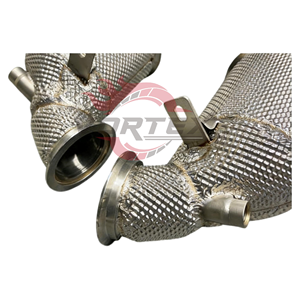 Tubo de Escape de Alto Rendimiento Vortex de Acero Inoxidable con Acabado Espejo para Porsche Panamera 971 Turbo GTS 4.0T V8 2017-2026 Racing - Product Image 3