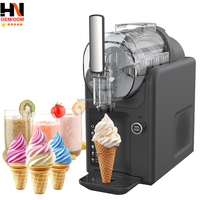 Nouvelle machine à crème glacée multifonctionnelle grande capacité, facile à nettoyer et adaptée pour la préparation de smoothies et de glaces pilées à usage domestique