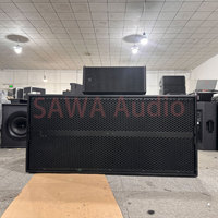 HDL 26-A Enceintes Line Array Actives 2 Voies Double 6 Pouces, Système Sonore de Scène DJ, Enceintes Audio PA Passives et Amplifiées