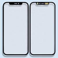 Verre supérieur avec OCA pour iPhone 11 12 13 14 15 pro max pièces de réparation de téléphone