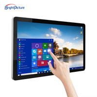 Tablette industrielle 32 pouces, écran tactile capacitif 10 points, résolution 4K, panneau en aluminium robuste, animation, magasin de détail, ascenseur