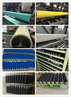Rouleau adhésif en polyuréthane personnalisé, équipement industriel et pièces de machines d'impression