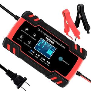 STARZ SZ-J30 Chargeur/Mainteneur de batterie de voiture intelligent automatique 12V/8A 24V/4A avec écran LCD, réparation par impulsions, thermique, 110-240V - Product Image 1