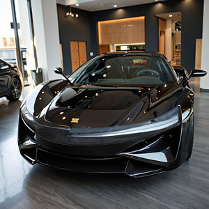 2013-2015 LÈVRE DE PARE-CHOCS AVANT EN FIBRE DE CARBONE STYLE <span class=keywords><strong>ABT</strong></span> LÈVRE AVANT pour AUDI A4L <span class=keywords><strong>B9</strong></span> - Product Image 6