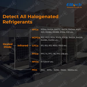 Detector de fugas de refrigerante Elitech Inframate D, sensores infrarrojos y de diodo calentado en 1 unidad - Product Image 5