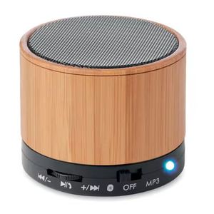 Altavoz de Madera Ecológico 2024, Mini Altavoz Inalámbrico con Puerto TF, Altavoces Portátiles Personalizados con Manos Libres - Product Image 1