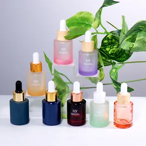 15ml 0.5oz Custom Skincare Serum Dropper Bottle Hair Care Face Essential Oil Dropper Bottle Cosmetic Packaging Dropper Bottle