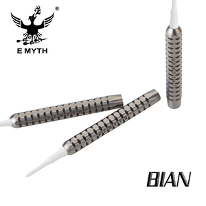 BCSPORTS Set di Freccette con Punta Morbida Rivestita in Tungsteno E MYTH - 3 Pezzi/Scatola, Durevoli ed Ecologiche - Product Image 1