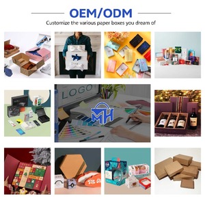 Low MOQ 100 & Ready Stock for Quick Delivery Fully Custom Luxury <b>Gift</b> Box with Magnetic Ribbon Closure for Small Wig Business - Product Image 6