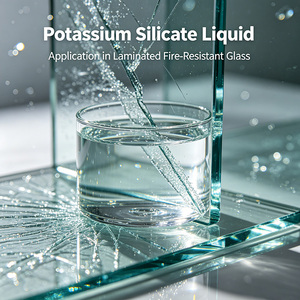 Silicate de potassium liquide de qualité industrielle, solution transparente pour application d'endurcisseur de béton - Product Image 4
