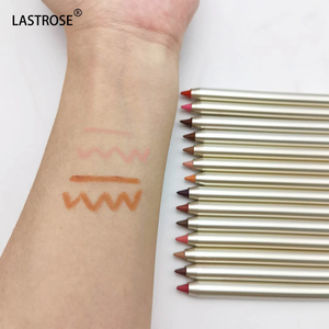 Nouveau <span class=keywords><strong>crayon</strong></span> contour des lèvres mat vegan doré imperméable longue durée crémeux - Product Image 3