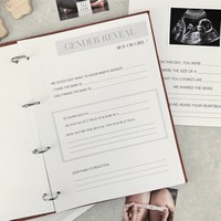 Journal de grossesse bosse à la naissance livre de mémoire hebdomadaire Tracker journal de maternité album souvenir pour les femmes enceintes