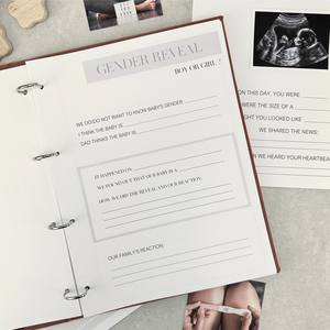 Journal de grossesse bosse à la naissance livre de mémoire hebdomadaire Tracker journal de maternité <span class=keywords><strong>album</strong></span> souvenir pour les femmes enceintes - Product Image 3