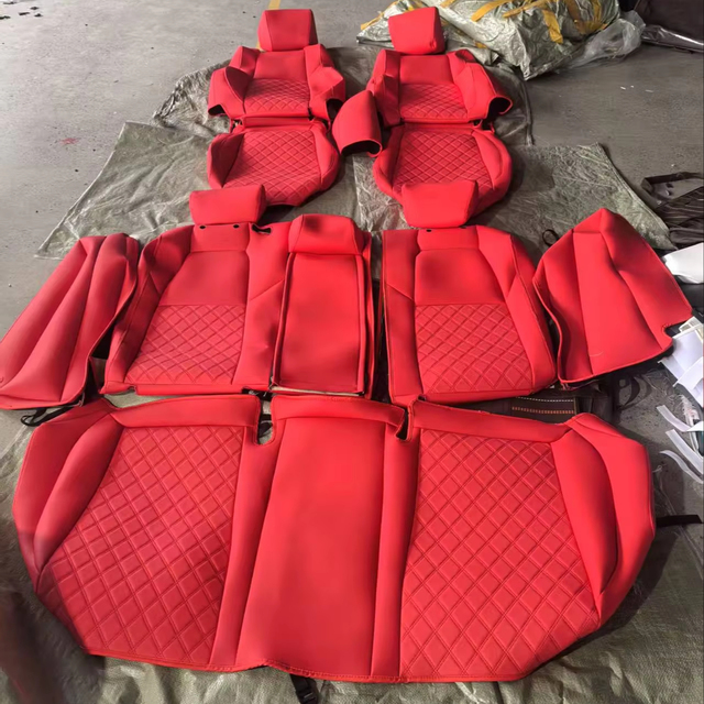 TH Full-Cover Leather Car Seat Cover Durable Comfortable Automotive Cover Fitting BYD/HONDA/TOYOTA/FORD/LEXUS/MAZDA/BMW/AUDI
