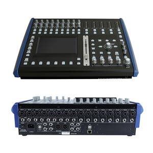 Professional 20-channel Digital <strong>Mixer</strong> Console with 7-inch OLED High-definition Capacitive Touchscreen Electric Faders Metal - Product Image 3