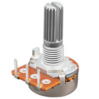 Potentiomètre rotatif électrique 20~200gf.cm, modèle RD16 pour réglage du volume, certifié ISO, fabriqué en usine